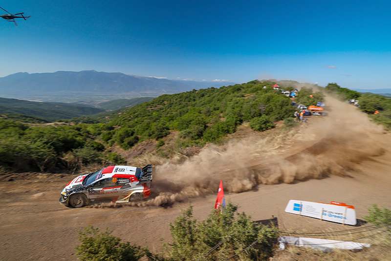 UN DOUBLE POUR TOYOTA GAZOO DANS L'EPOPEE GRECQUE 2 Voiture 69 (Kalle Rovanperä, Jonne Halttunen)