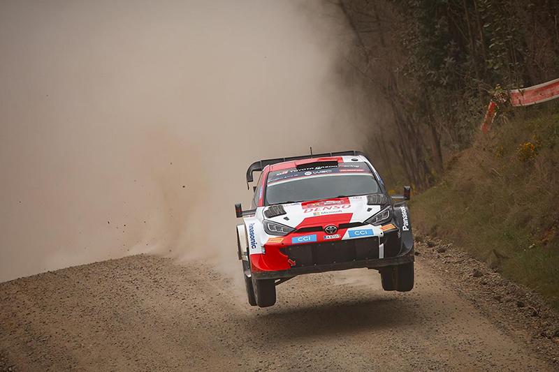 OTT TANACK (FORD M-SPORT) REMPORTE LE RALLYE DU CHILI 2023 2 Voiture 33 (Elfyn Evans, Scott Martin)