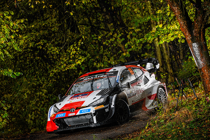 ROVANPERA LEADER DU RALLYE D'EUROPE CENTRALE, OGIER S'AGACE 1 Voiture 69 (Kalle Rovanperä, Jonne Halttunen)