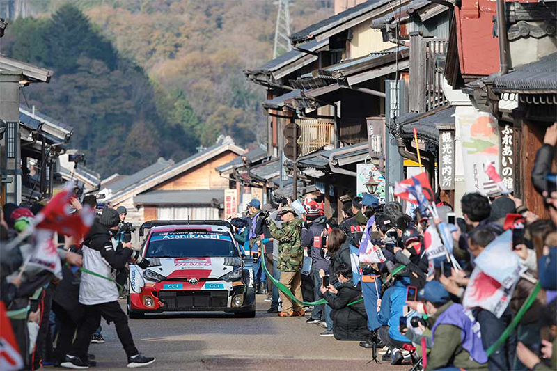 ELFYN EVANS REMPORTE LE RALLYE DU JAPON, TRIPLE A DOMICILE POUR TOYOTA GAZOO RACING 4 Voiture 17 (Sébastien Ogier, Vincent Landais)