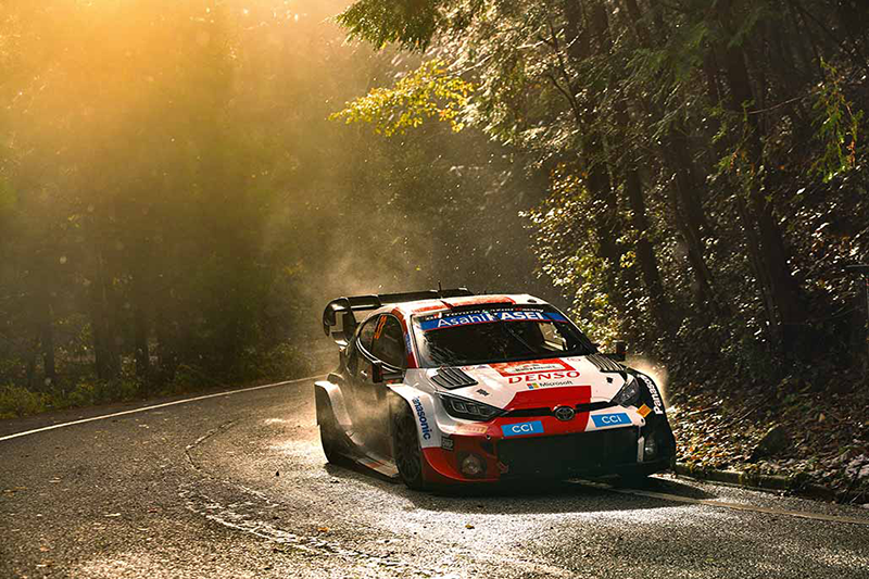ELFYN EVANS REMPORTE LE RALLYE DU JAPON, TRIPLE A DOMICILE POUR TOYOTA GAZOO RACING 2 Voiture 33 (Elfyn Evans, Scott Martin)