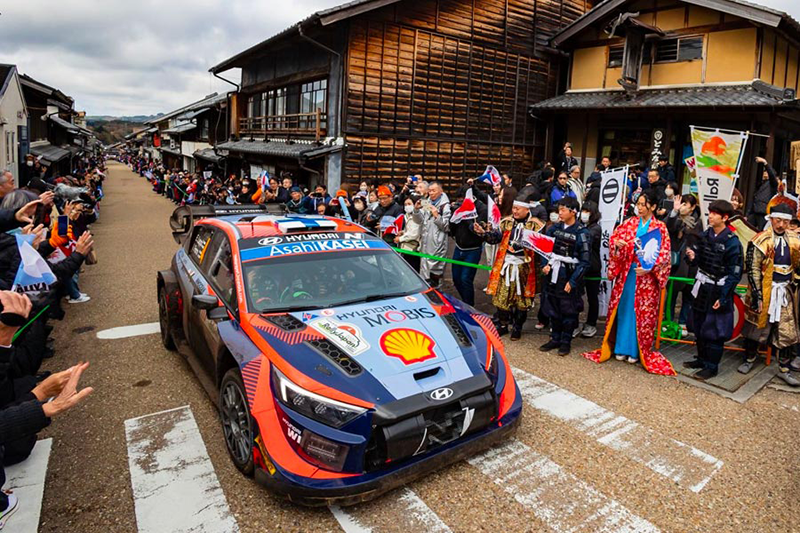 ELFYN EVANS REMPORTE LE RALLYE DU JAPON, TRIPLE A DOMICILE POUR TOYOTA GAZOO RACING 5 japon Hyundai
