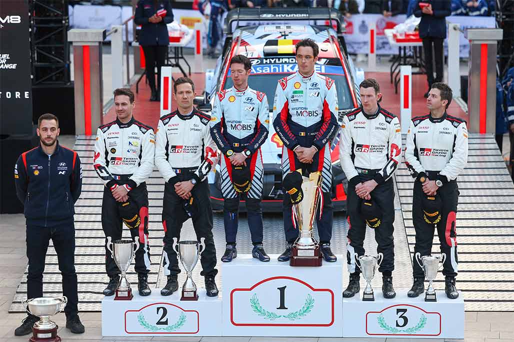 Cérémonie du podium