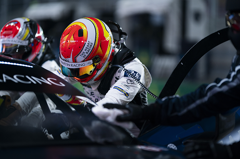 VANTAGE GT3: DEBUT EN FIA WEC AU QATAR 2 Driver_change_HoR
