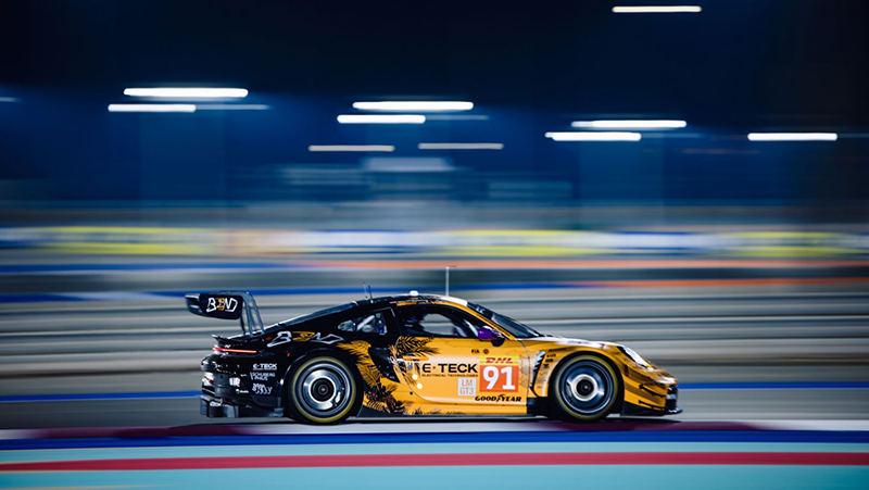 Porsche 911 GT3 R, Manthey EMA (#91), Yasser Shahin (AUS), Morris Schuring (NL), Richard Lietz (A), FIA WEC, Prologue, Quatar, 2024, Porsche AG