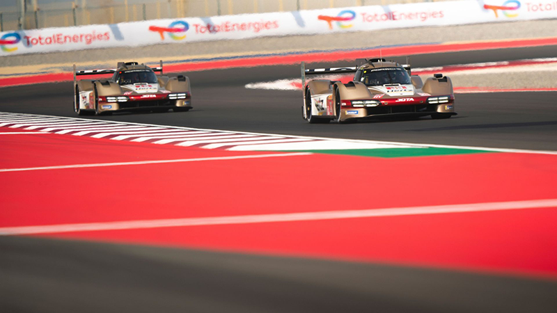 Porsche 963, Hertz Team Jota (#12), Will Stevens (UK), Callum Ilott (UK), Norman Nato (F), FIA WEC, Prologue, Quatar, 2024, Porsche AG