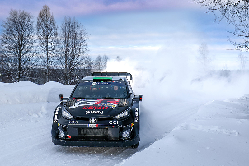 ESAPEKKA LAPPI PROCHE DE LA VICTOIRE EN SUEDE 3 Voiture 33 (Elfyn Evans, Scott Martin)