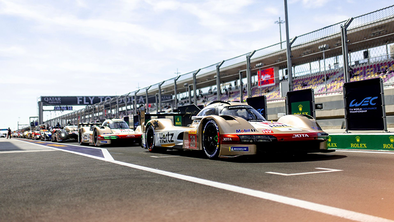 Porsche 963, Hertz Team Jota (#38). Jenson Button (UK), Phil Hanson (UK), Oliver Rasmussen