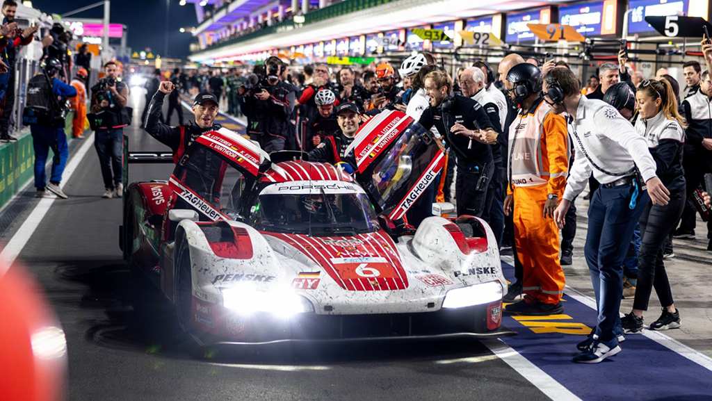 Porsche 963, Porsche Penske Motorsport (#6), Kevin Estre (F), Andre Lotterer (D), Laurens Vanthoor (B), Qatar, 2024, Porsche AG