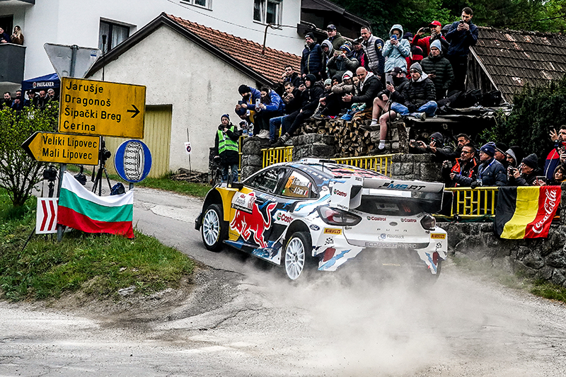 WRC CROATIE BATAILLE SERREE ENTRE NEUVILLE, EVANS ET OGIER 2 Adrien Fourmaux