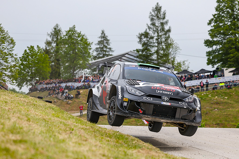 WRC CROATIE BATAILLE SERREE ENTRE NEUVILLE, EVANS ET OGIER 1 Voiture 33 (Elfyn Evans, Scott Martin)