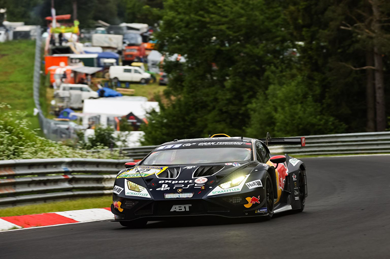 Brouillard sur le Nürburgring: Le Red Bull Team ABT se contente de la 5ème place 4 24 heures Nürburgring (2)
