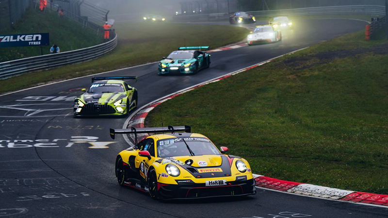 Porsche 911 GT3 R, Dinamic GT (#54), Marco Holzer (D), Marco Seefried (D), Bastian Buus (DK), Marvin Dienst (D