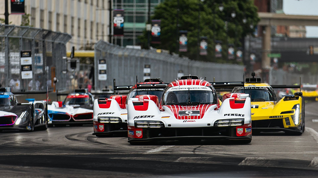 IMSA : Porsche sur le podium à Détroit consolide son leadership 6 Porsche Penske 6