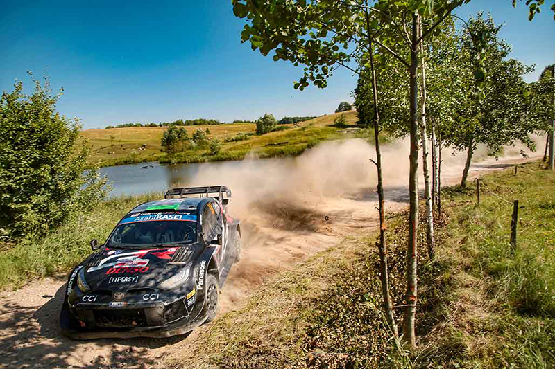 WRC: Le chat et la souris : Rovanperä et Evans se poursuivent en Pologne 2 Voiture 33 (Elfyn Evans, Scott Martin)