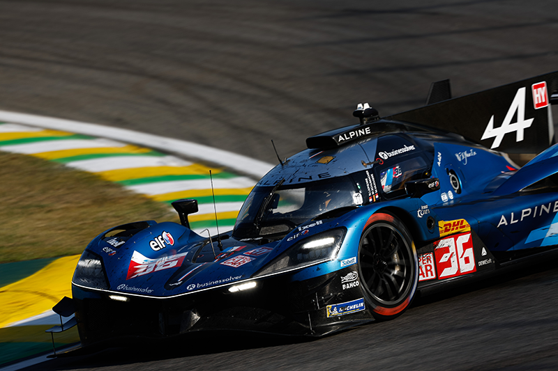 Sébastien Buemi, Brendon Hartley et Ryo Hirakawa s'adjugent la victoire au Brésil 3 Alpine n°36