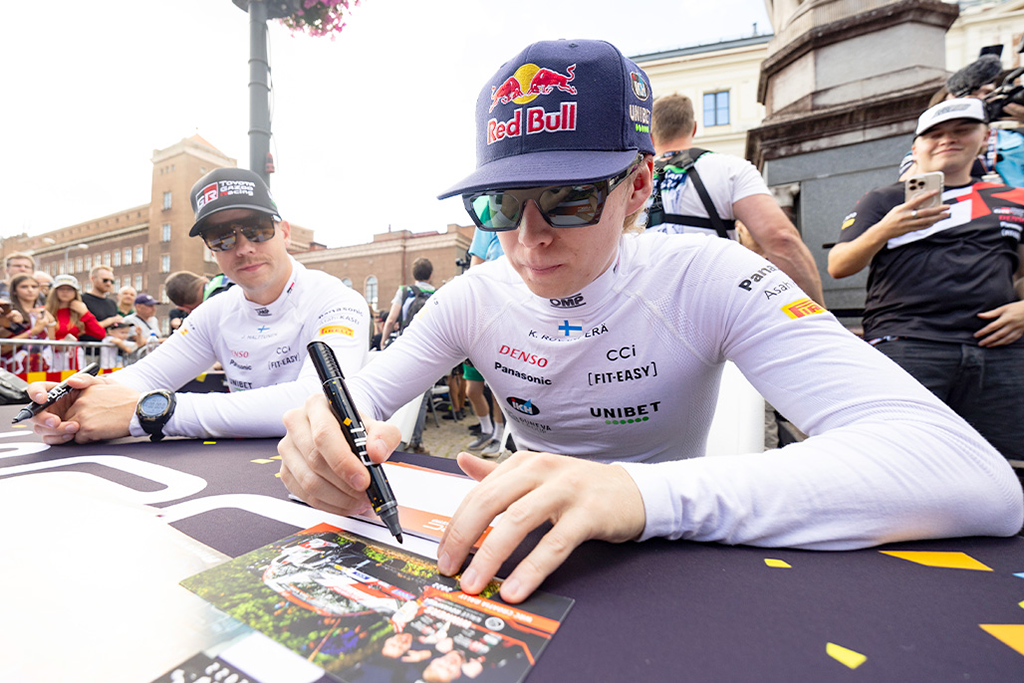 KALLE ROVANPERA PREMIER LEADER DU RALLYE DE LETTONIE 3 Kalle Rovanperä, Jonne Halttunen