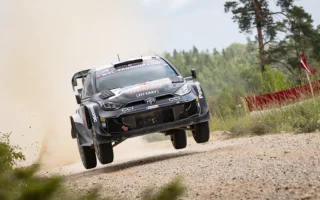 KALLE ROVANPERA PREMIER LEADER DU RALLYE DE LETTONIE