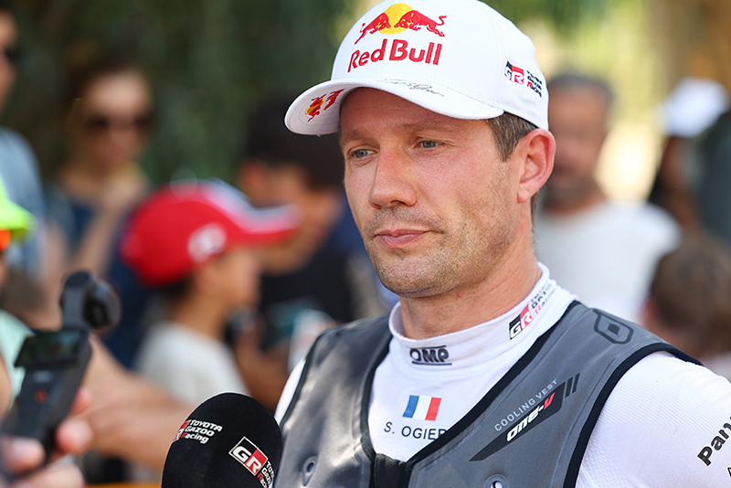 Rallye de l'Acropole Neuville prend le lead Ogier troisième 1 Sébastien Ogier