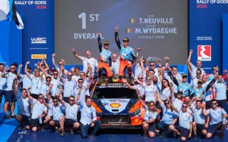 Rallye de l&rsquo;Acropole Neuville prend le lead Ogier troisième
