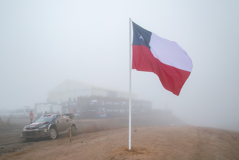 Rovanperä et Evans : Le duo de choc de TOYOTA GAZOO Racing signe un doublé au Chili. 3 Voiture 17 (Sébastien Ogier, Vincent Landais)