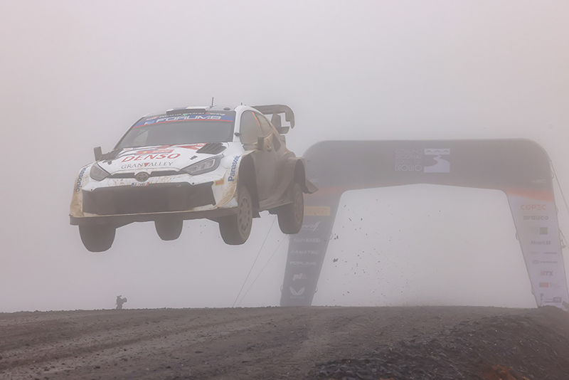 Rovanperä et Evans : Le duo de choc de TOYOTA GAZOO Racing signe un doublé au Chili. 1 Voiture 5 (Sami Pajari, Enni Mälkönen)