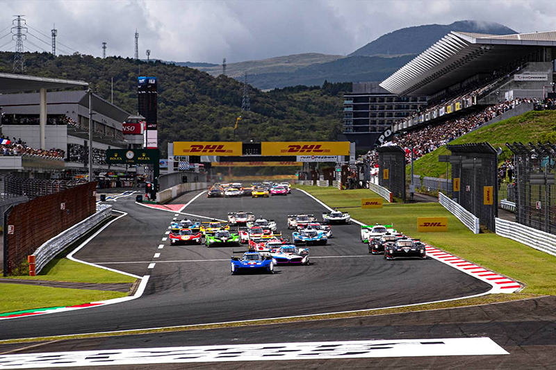 La lutte acharnée à Fuji tourne à l'avantage de Porsche Penske 2 WEC Fuji depart copie
