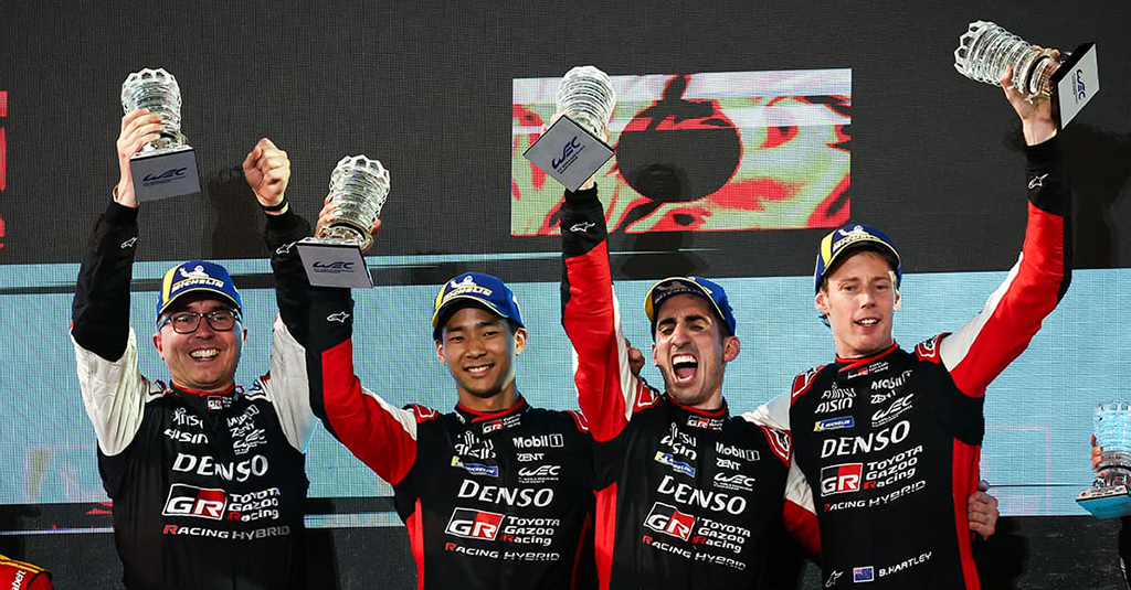 WEC: Toyota conserve sa couronne mondiale, Estré sacré chez les pilotes 6 Toyota podium