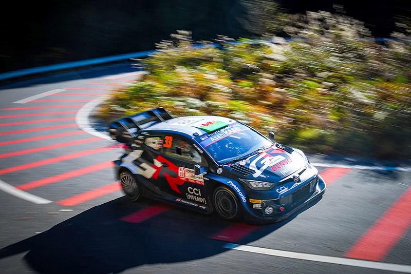 Le titre mondial se dessine au Japon : Tänak en pole, Neuville revient en force 1 Voiture 33 (Elfyn Evans, Scott Martin)