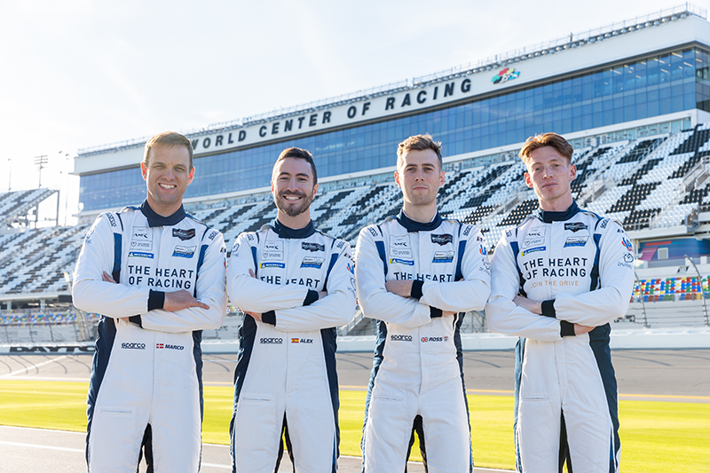 Aston Martin : Objectif victoire à Daytona avec la Vantage GT3 1 Marco_Sorensen_Alex_Riberas_Ross_Gunn_Roman_de_Angelis