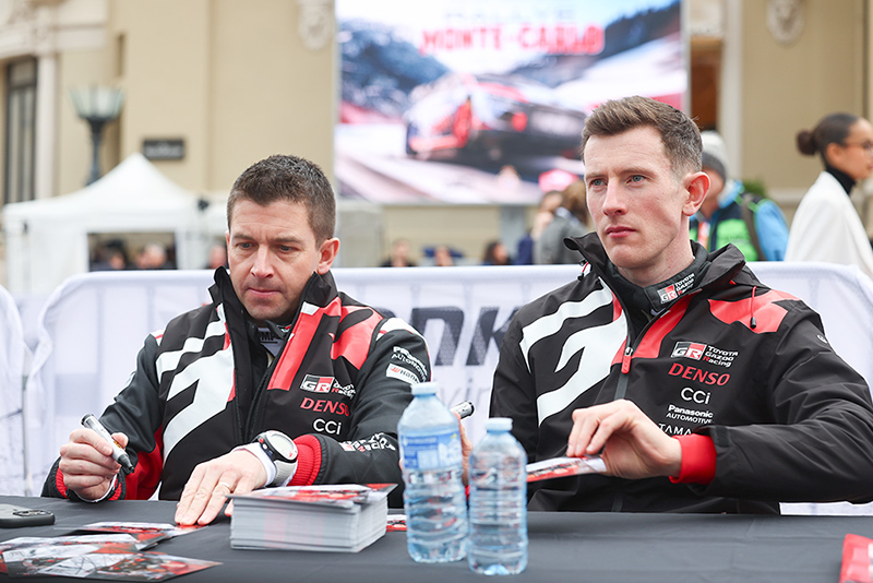 La glissade coûteuse d'Ogier à Monte-Carlo, profite à Thierry Neuville 1 Scott Martin, Elfyn Evans