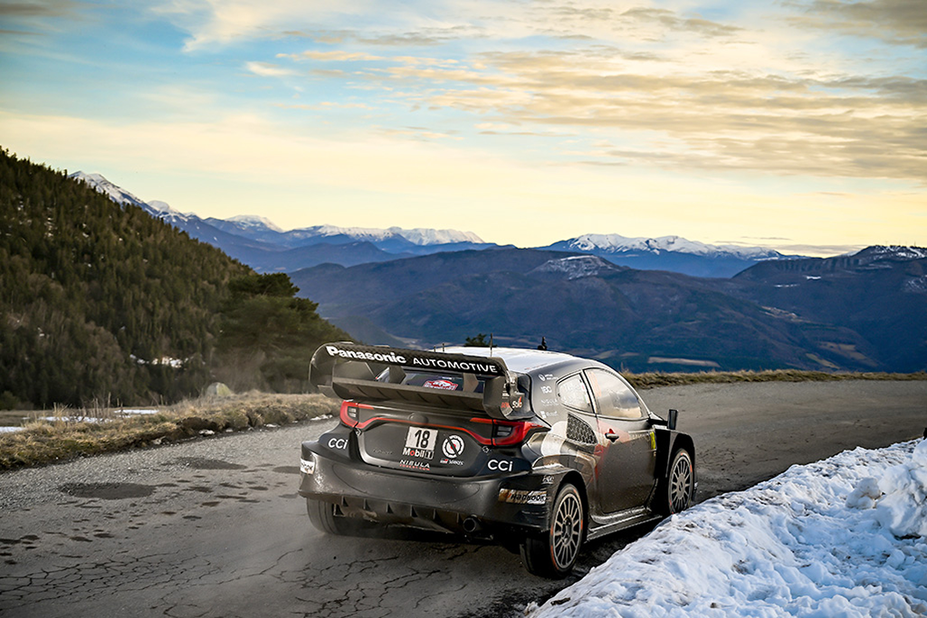 Monte-Carlo: OGIER reprend le lead devant Elfyn Evans 1 Voiture-18-Takamoto-Katsuta-Aaron-Johnston