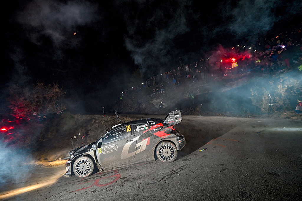 La glissade coûteuse d'Ogier à Monte-Carlo, profite à Thierry Neuville 2 Voiture 18 (Takamoto Katsuta, Aaron Johnston)
