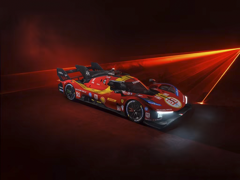 Ferrari dévoile la livrée 2025 des numéros 50 et 51 de la 499P 1 Ferrari 499 P