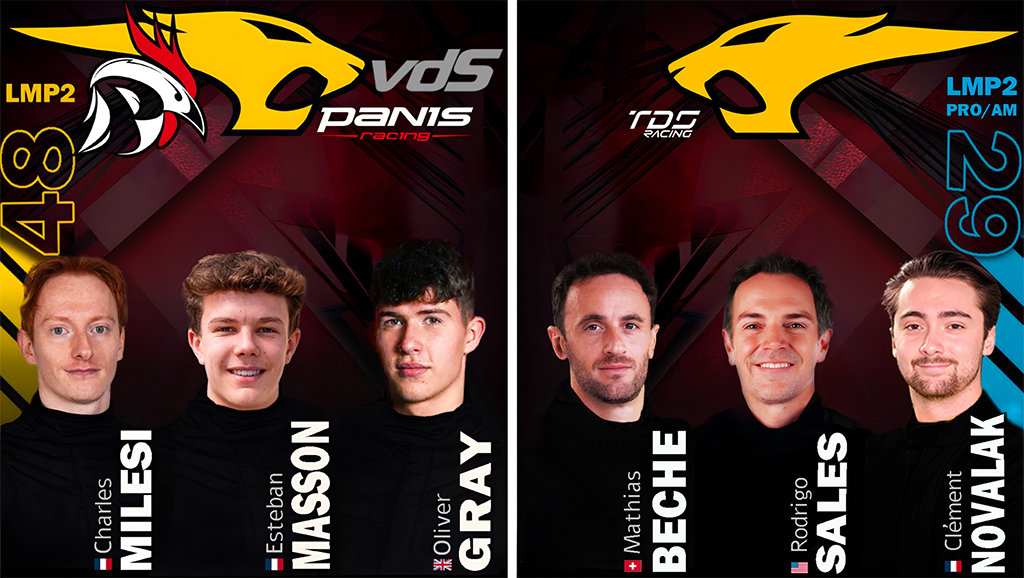 European Le Mans Series 2025 : L'écurie des Félins en piste avec deux équipages ambitieux. 5 Pilotes team les félins