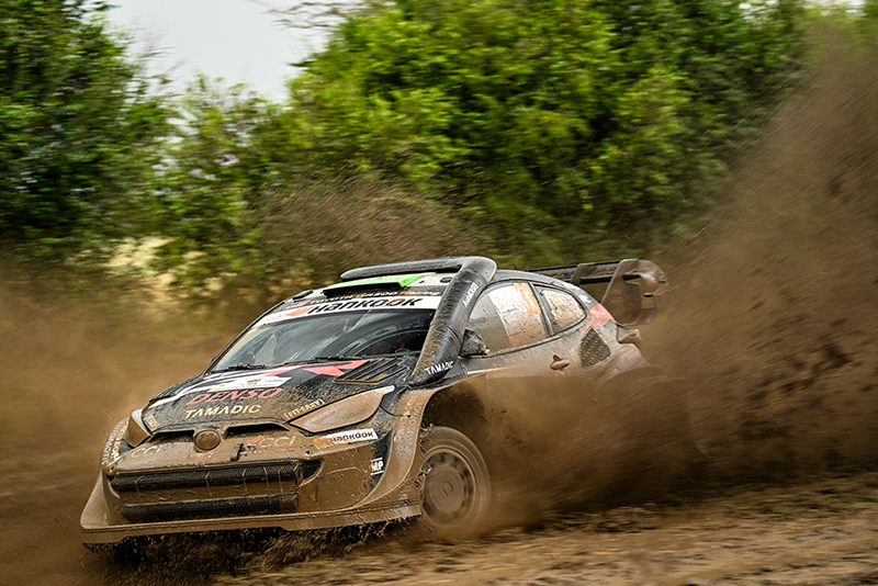 Safari Rally Kenya Evans solide leader après une journée dantesque 3 Voiture 33 (Elfyn Evans, Scott Martin)