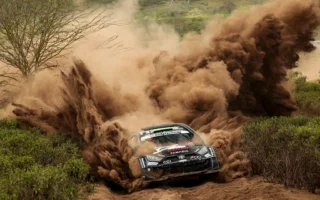 Safari Rally Kenya Evans solide leader après une journée dantesque