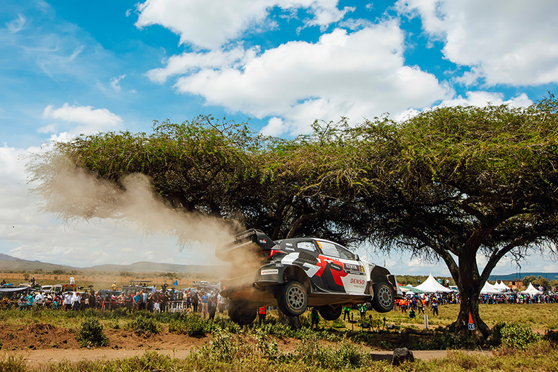 Toyota Gazoo Racing s'impose en leader au Safari Rally Kenya 2 Voiture 5 (Sami Pajari, Marko Salminen)