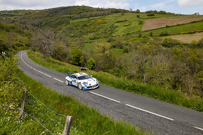 Trophée Alpine ELF Rallye : Roché et Fontalba Triomphent au Rallye Rhône-Charbonnières 5 Bect Fabrice_ Michal Arnaud A 110 RGT