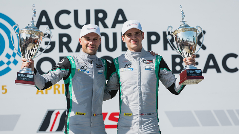 Porsche Raigne en Maître sur le Circuit Urbain de Long Beach ! 5 Laurens Vanthoor (BEL), Jonny Edgar (GBR)