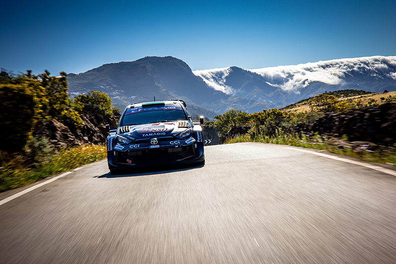 Rally Islas Canarias 2025 : Rovanperä en tête d'un impressionnant top 5 Toyota 2 Voiture 33 (Elfyn Evans, Scott Martin