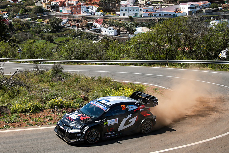 Rally Islas Canarias 2025 : Rovanperä en tête d'un impressionnant top 5 Toyota 1 Voiture 69 (Kalle Rovanperä, Jonne Halttunen)