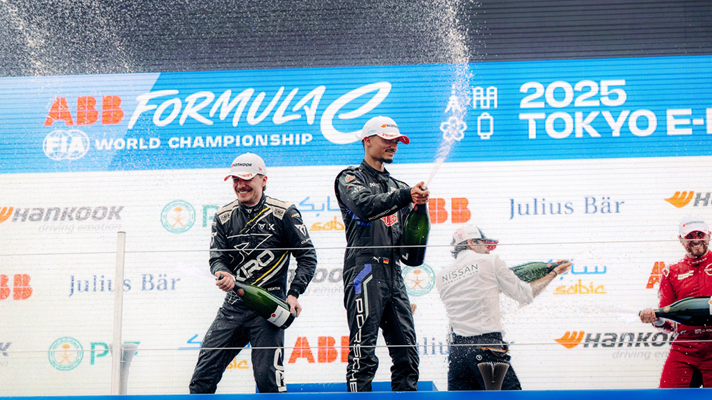 Formule E à Tokyo : Porsche Impériale (Wehrlein) et Ticktum (Cupra) sur le Podium 1 Pascal Wehrlein, TAG Heuer Porsche Formula E Team ; Dan Ticktum, Cupra Kiro,