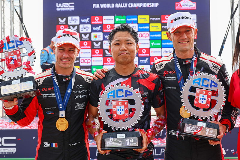Portugal : Sébastien Ogier et Toyota, un duo de choc qui continue de briller. 8 Podium