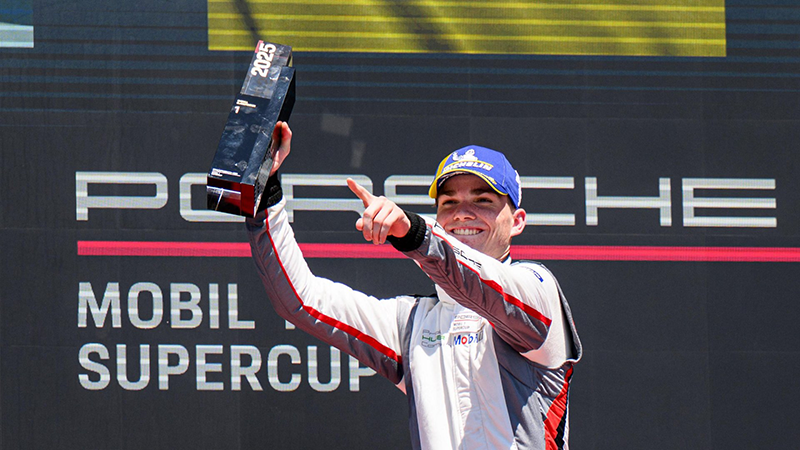 Porsche Mobil 1 Supercup : Le junior Théo Oeverhaus s'impose à Imola. 1 Theo Oeverhaus (DEU), Proton Huber Competition