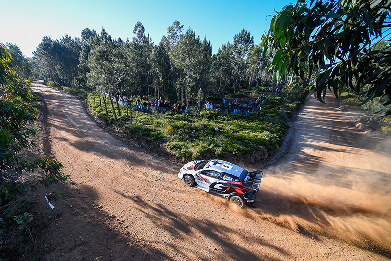 Triplé provisoire pour Toyota au Rallye du Portugal après une journée difficile 3 Voiture 5 (Sami Pajari, Marko Salminen)