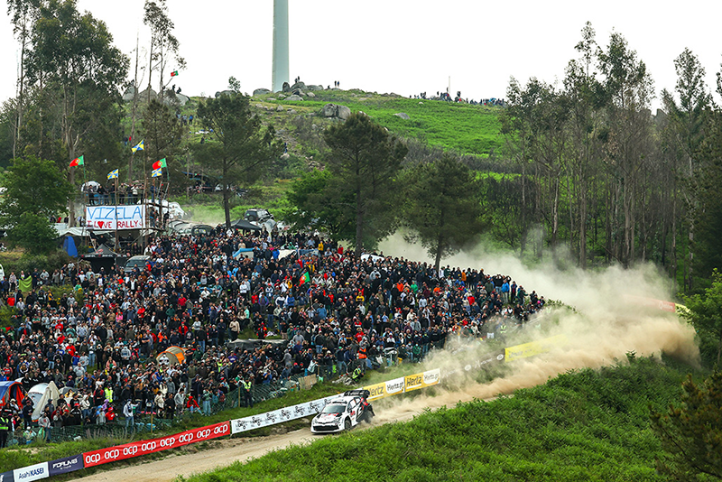 Portugal : Sébastien Ogier et Toyota, un duo de choc qui continue de briller. 5 Voiture 5 (Sami Pajari, Marko Salminen)