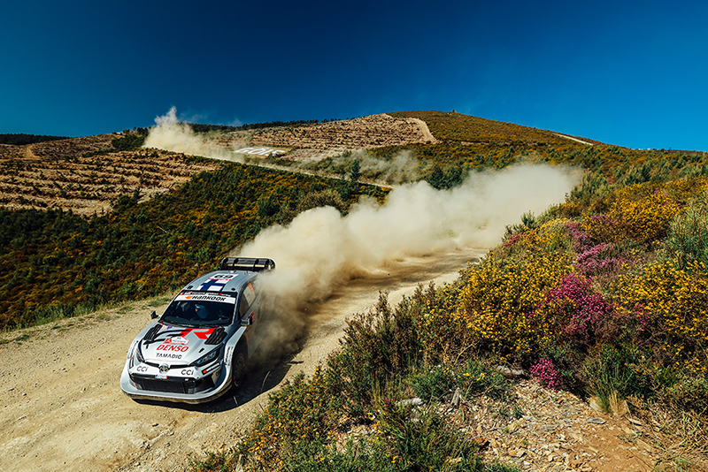 Triplé provisoire pour Toyota au Rallye du Portugal après une journée difficile 2 Voiture 69 (Kalle Rovanperä, Jonne Halttunen)