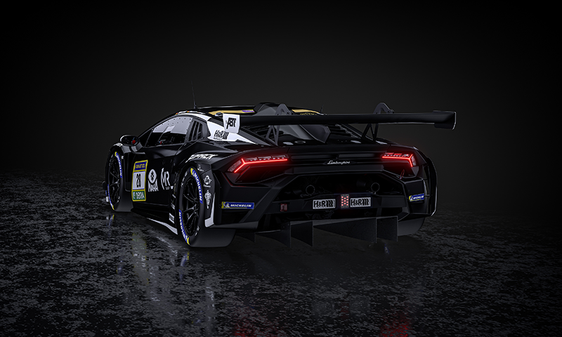 ABT et ses partenaires : Une alliance robuste pour les 24 Heures de l’ADAC Ravenol 2 ABT2025_24h_Lamborghini_#28_rear