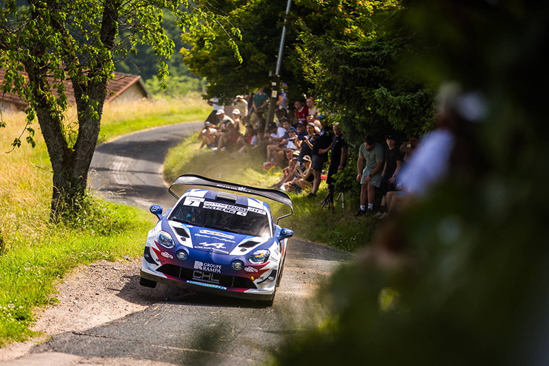 Trophée Alpine ELF Rallye : Astier, Maître des Vosges, Quel que Soit le Temps 1 Astier Raphael_ Giraudet Denis